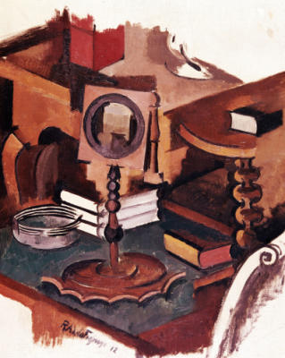 Corner Of A Table - Study For 'Married Life', 1912 art print by Roger de la Fresnaye