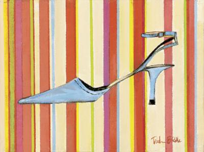 Retro Heels II art print by Trish Biddle