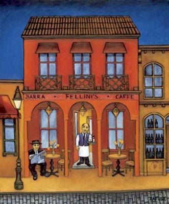 Fellini's art print by Will Rafuse
