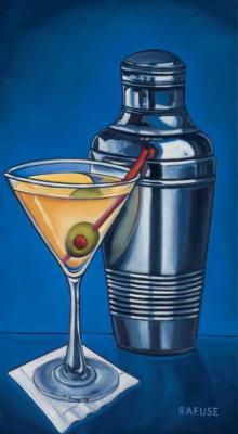 Martini art print by Will Rafuse