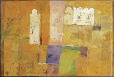 Alcazaba art print by Astrid Heinecke