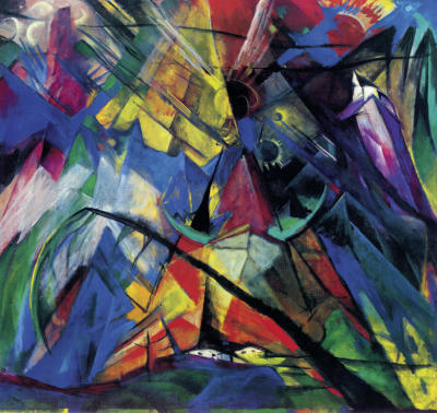 Tirol, 1914 art print by Franz Marc