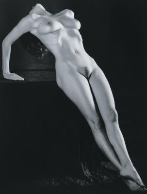 Schwarzer Akt art print by Guenter Blum