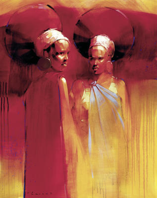 African Grace art print by Peter Pharoah