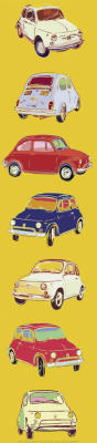 Fiat 500 portrait