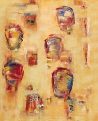 Human Approach art print by Sylvia Goebel