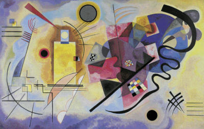 Gelb, Rot, Blau art print by Wassily Kandinsky