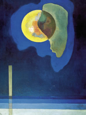 Gelber Kreis art print by Wassily Kandinsky