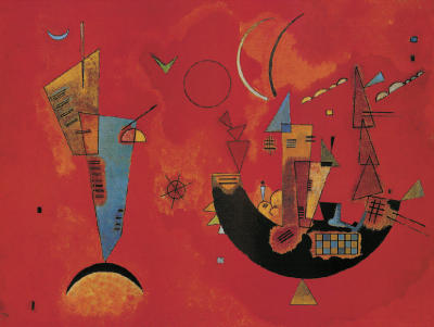 Mit und Gegen art print by Wassily Kandinsky