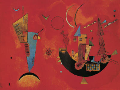 Mit und Gegen art print by Wassily Kandinsky