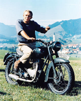 Steve McQueen art print by Celebrity Image