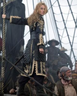 Keira Knightley from Pirates of the Caribbean art print by Celebrity Image