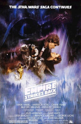 The empire strikes back art print by Celebrity Image