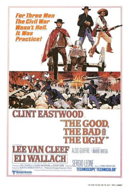 The good, the bad & the ugly art print by Celebrity Image