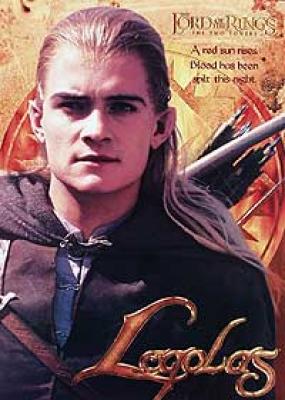 The lord of the rings: The two towers (Legolas,Red sun) art print by Celebrity Image