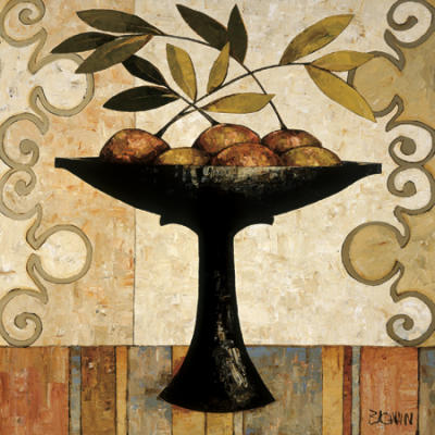 Fruit with Pastel art print by Constance Bachmann