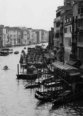 Array of Boats, Venice art print by Cyndi Schick