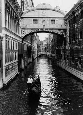 Venice Canal art print by Cyndi Schick