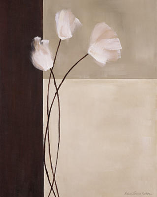 Floral Whispers II art print by Karen Parker