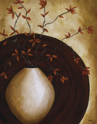 Golden Fusion II art print by Krista Sewell