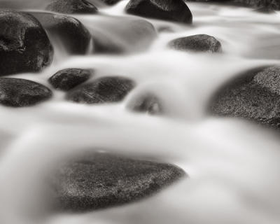 Misty Rocks II art print by LSH