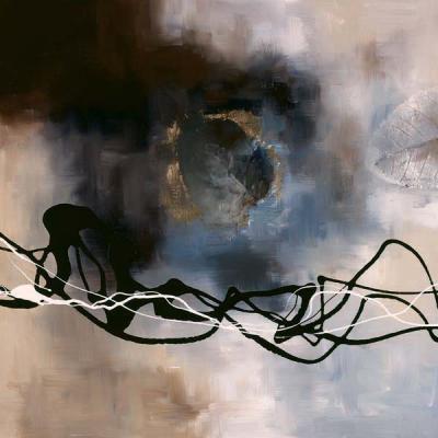 Watery Hollow II art print by Laurie Maitland