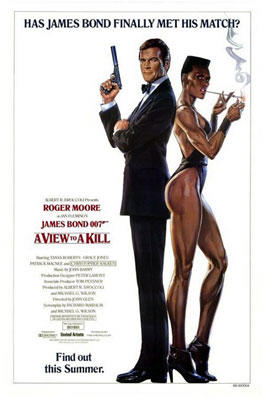A view to a kill art print by Movie Posters