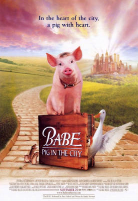 Babe - Pig in the city art print by Movie Posters