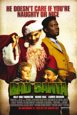 Bad Santa art print by Movie Posters