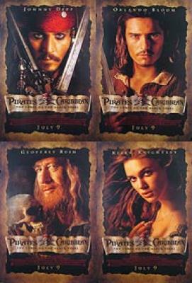 Pirates of the Caribbean art print by Movie Posters