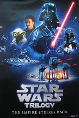 Star Wars Trilogy (The Empire Strikes Back) art print by Movie Posters