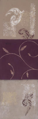 Paisley and Plum II art print by Rita Vindedzis