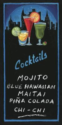 Cocktails art print by Will Rafuse