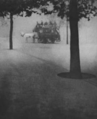 Hyde Park Corner art print by Alvin Langdon Coburn