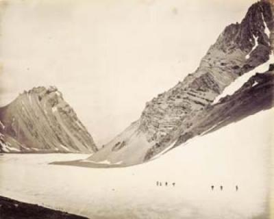 Snowy Mountain art print by Anonymous
