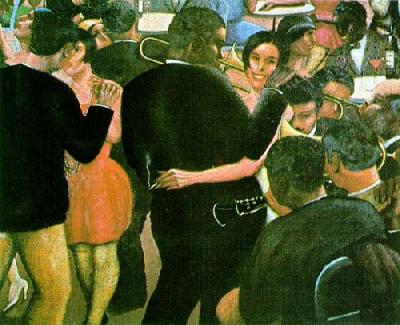 Blues (1929) art print by Archibald Motley