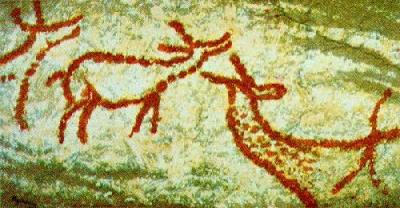 Group Of Deer art print by Cave Art