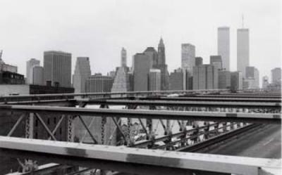New York From Brooklyn Bridge art print by Chris Walker