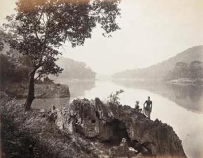 The Salween River, near Moulmein, Burma, 1973 art print by Colin Murray