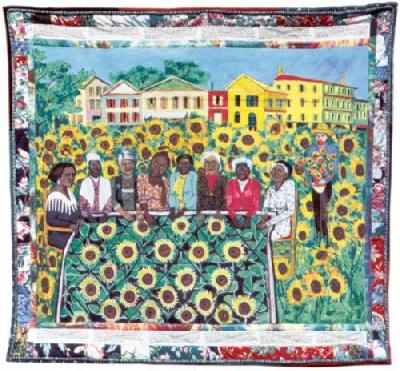 The Sunflowers Quilting Bee At Arles