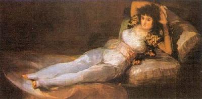 Maja Clothed art print by Francisco Jose De Goya Y Lucientes