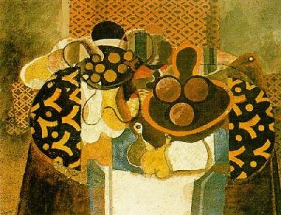 Purple Plums art print by Georges  Braque