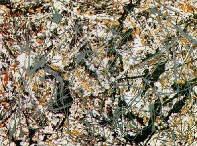 Painting 1948 art print by Jackson Pollock