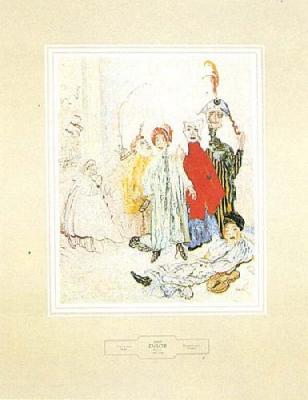 The Strange Mask art print by James Ensor
