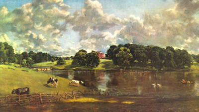 Wivenhoe Park, Essex art print by John Constable