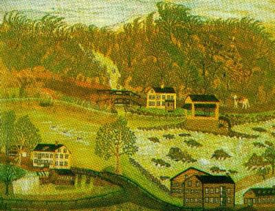 Coryell's Ferry 1776 art print by Joseph Pickett