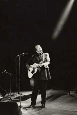 Johnny Cash see's the light art print by K. Reynolds