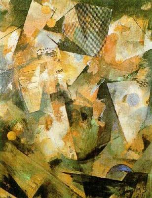 Spring Picture art print by Kurt Schwitters