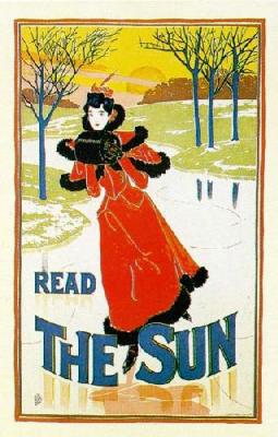 The Sun art print by Louis Rhead