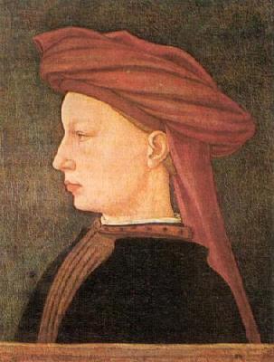 Profile Of A Young Man art print by Masolino Masaccio